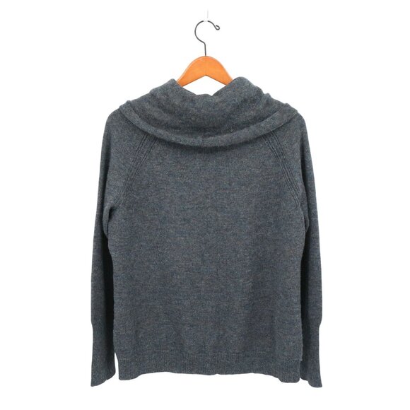 Peruvian Connection Baby Alpaca Wool Cowl Neck Heathered Pullover Sweater XL - Picture 4 of 4
